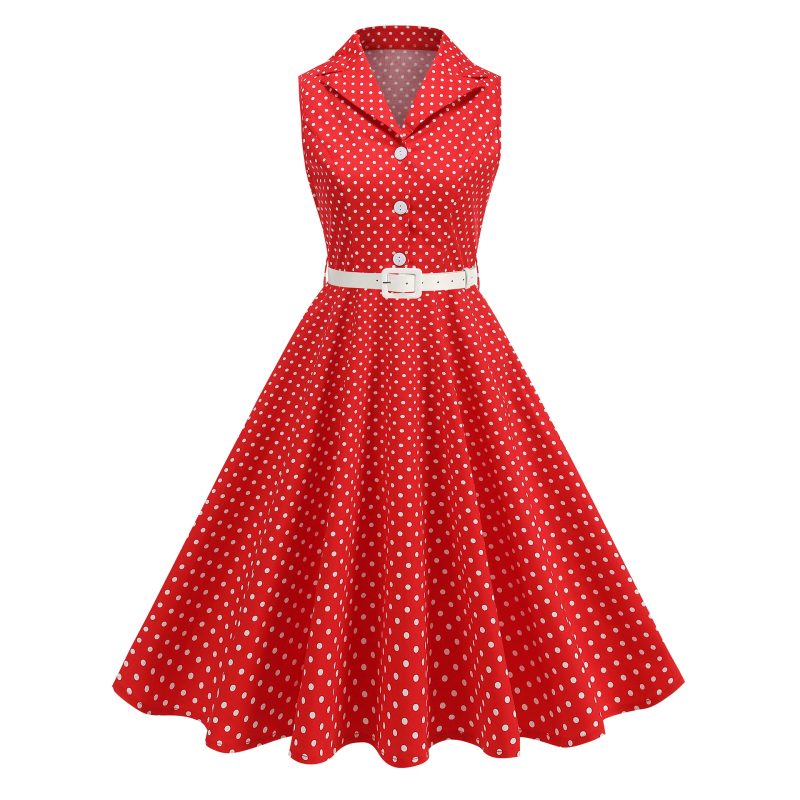 Sukienka letnia bez rękawów w  – Women'S Fashion In The 1950S recenzja i cena