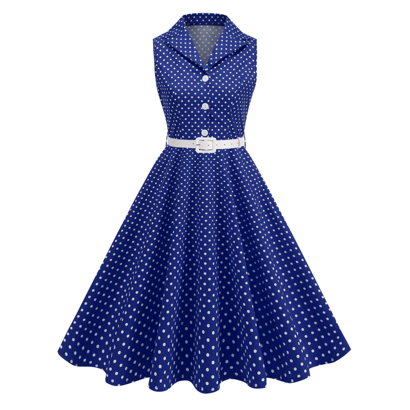 Sukienka letnia bez rękawów w  – Women'S Fashion In The 1950S recenzja i cena