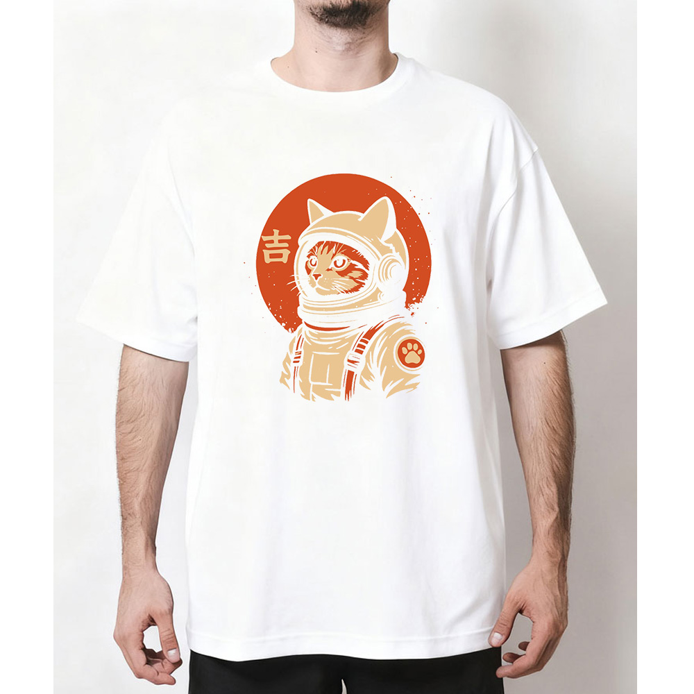 Koszulka Space Cat Retro Japoń – Women'S Fashion In The 1950S recenzja i cena
