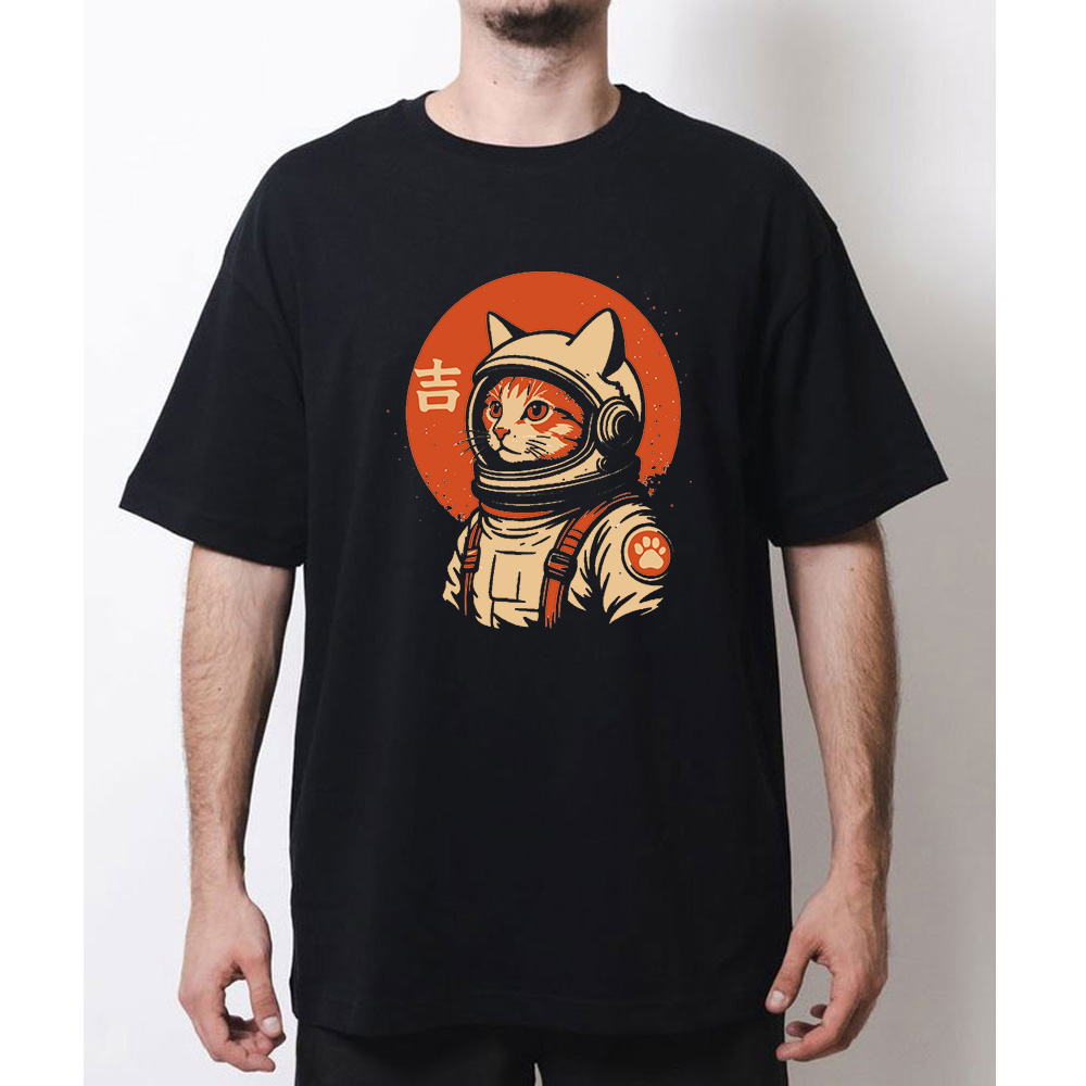 Koszulka Space Cat Retro Japoń – Women'S Fashion In The 1950S recenzja i cena