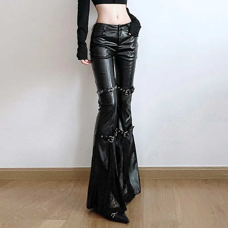 Damskie spodnie dzwony z ekosk – Women'S Fashion Trousers recenzja i cena